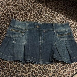 Streetwear Society y2k Denim Skirt